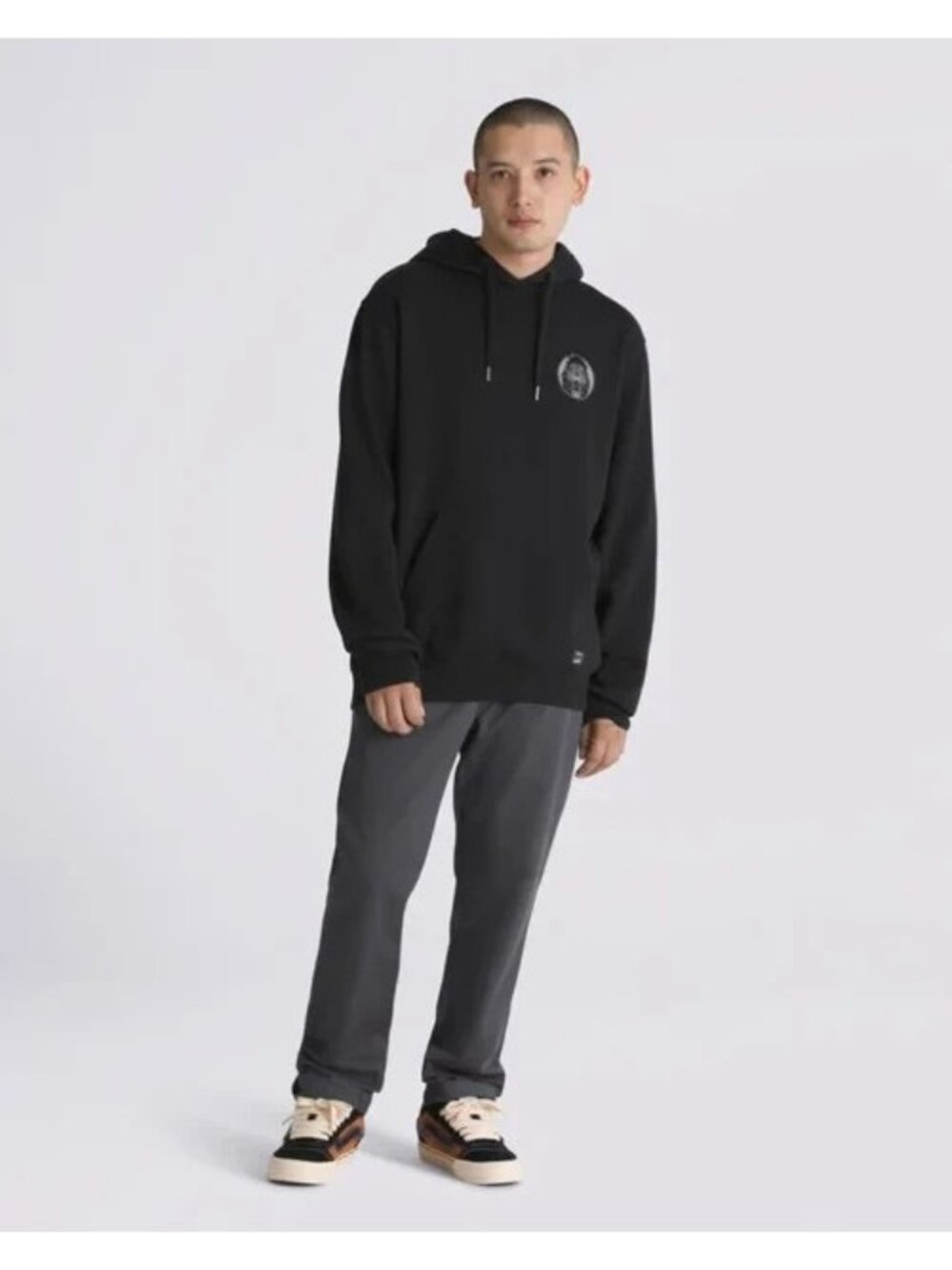 Vans x Disney Hoodie Mens XL Black Lion King Sweatshirt Pullover Skater Scar